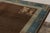 Hand-Knotted Antique Peking Chinese Deco Rug in Blue, Brown Pictorial Pattern For Sale - Image 4 of 7