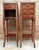 Louis XV French Walnut Bedside Tables with Marquetry, Set of 2 For Sale - Image 16 of 16