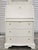 1970s Mid Century John Widdicomb White Painted Slant Front Secretary Desk With Hutch For Sale - Image 5 of 12
