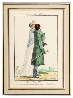 M. N. et Mme*** - From Modes et Manières du jour à Paris\. Early 19th Century