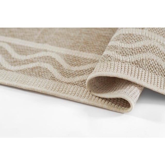 Erin Gates by Momeni Saybrook Ripple Grey Indoor/Outdoor Area Rug 6'6" X 9' For Sale - Image 12 of 12