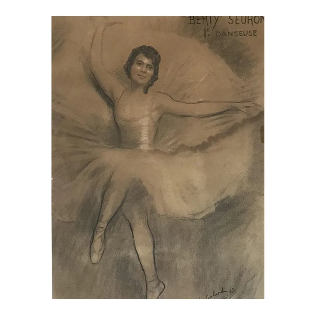 Léon Laurent Galand, Berty Seuron 1ère danseuse, 1935 For Sale