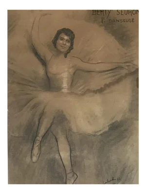 Léon Laurent Galand, Berty Seuron 1ère danseuse, 1935