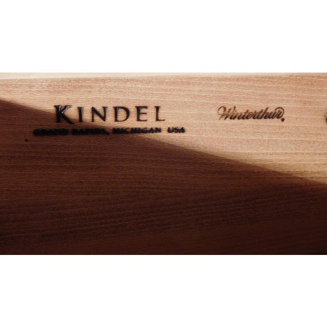 Kindel Winterthur Collection Mahogany Updyke Shell-Carved Goddard Secretary Desk For Sale - Image 16 of 17