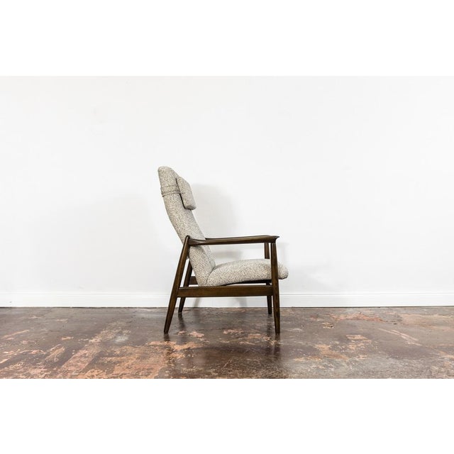 Mid-Century Modern Mid-Century High Back Armchair by Edmund Homa, 1960s For Sale - Image 3 of 14