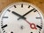 Grey Industrial Wall Clock from TN, 1960s For Sale - Image 10 of 18