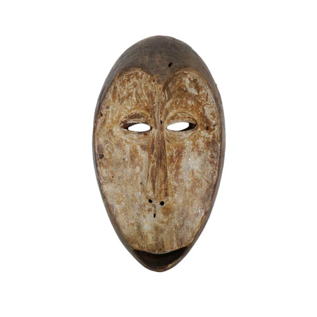 Original Vintage Mid 20th Century Lega Mask For Sale In Los Angeles - Image 6 of 6
