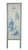 Large Chinese 20th-Century Cabinet With Blue and White Hand-Painted Flowers and Landscape Panels For Sale - Image 9 of 12