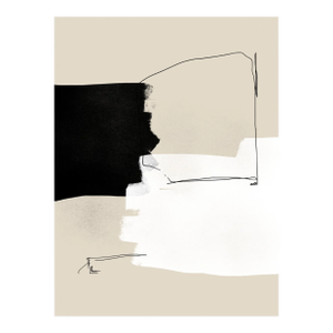 Contemporary Abstract Lines Giclee Print