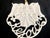 Ceramic Vintage Lenox Ivory Porcelain "Rejoice" Singing Angels Christmas Ornament Excellent Condition For Sale - Image 7 of 10
