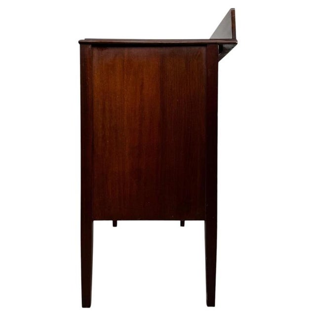 Antique English Inlaid Mahogany Chest of Drawers For Sale - Image 10 of 13
