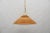 Mid-Century Modern Pendant Light in Rattan and Brass, Italy, 1950s For Sale - Image 4 of 12