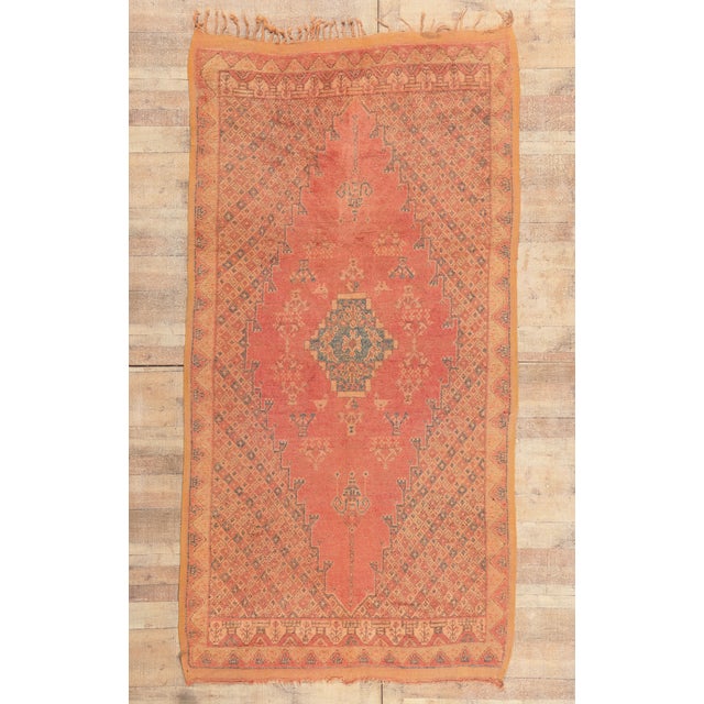 Vintage Taznakht Moroccan Rug, 05'04 X 09'08 For Sale - Image 10 of 10