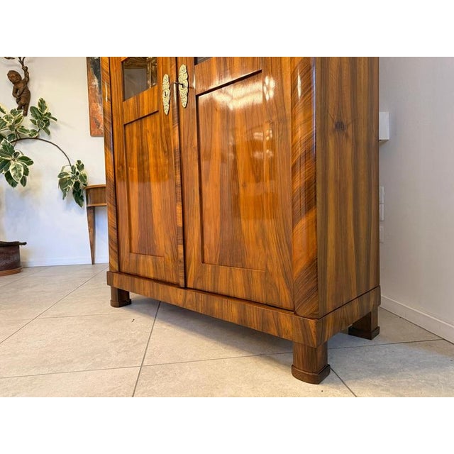 Antique Biedermeier Display Cabinet For Sale - Image 13 of 14