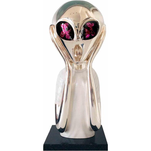 Olga Lomaka, Screaming Koons Sculpture, 2020, Resin For Sale