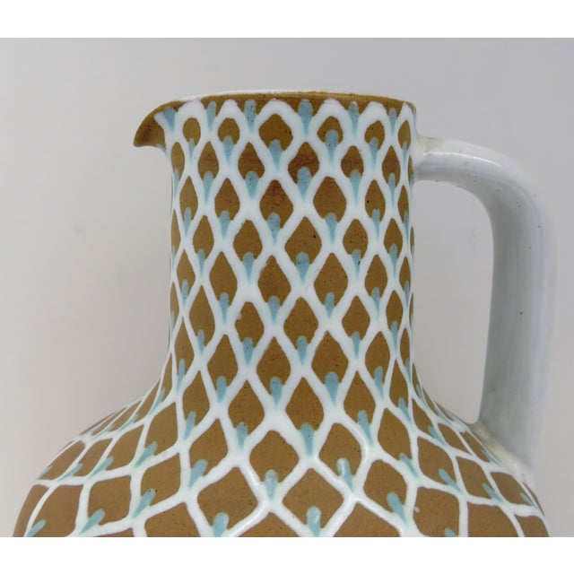Danish Pottery Jug For Sale - Image 4 of 8