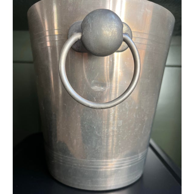 Mid 20th Century Vintage French Art Deco Champagne Bucket For Sale - Image 5 of 5