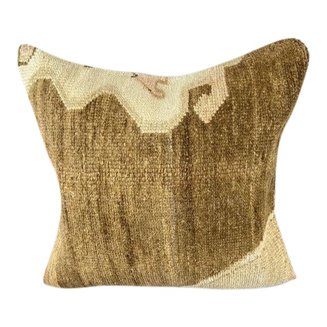 20 x 20 Rug Pillow Seraphic Bliss Turkish Pillow Cushion Cover For Sale