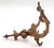 Metal Antique Pair of Victorian Cast Iron Hall Tree Hooks For Sale - Image 7 of 8