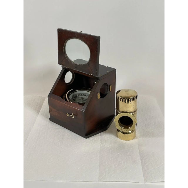 Late 19th Century Boat Binnacle Compass from the 19th Century For Sale - Image 5 of 12