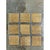 Vintage Signed Judi Harvest “Edible Icons” Gold Plated Matzoh - Set of 9 For Sale - Image 9 of 12