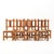 Brown Handmade Oak Chairs, 1970s, Set of 8 For Sale - Image 8 of 16