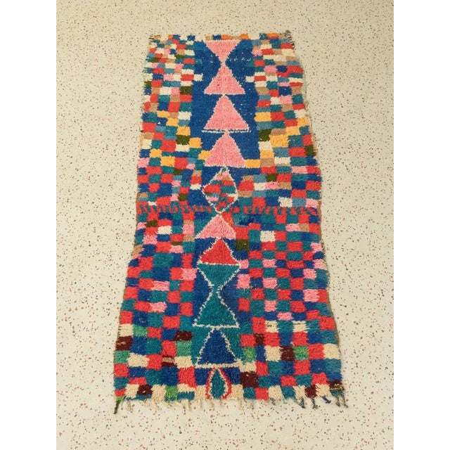 Vintage Boujad Berber Rug For Sale - Image 3 of 9
