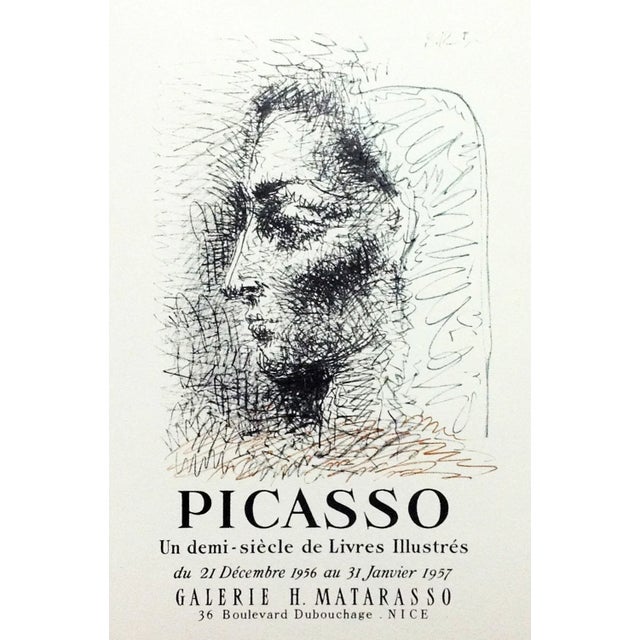 Abstract Picasso Lithograph 82 Half Siecle Livres Illustrees, 1959 For Sale - Image 3 of 3