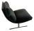 1970s Sloped Steel Lounge Chair Attributed to Kipp Stewart Quantity - 2 Chairs For Sale