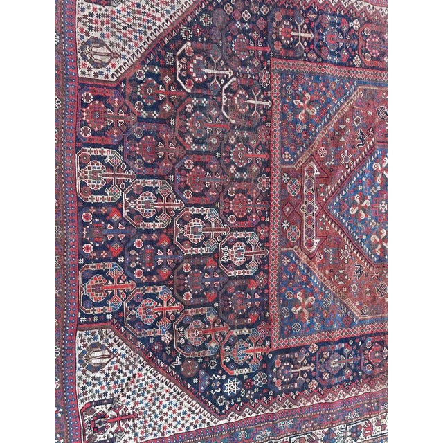Antique Tribal Shiraz Rug, 1890s For Sale - Image 18 of 18