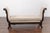 Mid 19th Century French 1860s Empire Style Walnut Bench with Out-Scrolled Sides and Swan Figures For Sale - Image 5 of 10