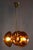 Mid-Century Chandelier in Brass and Glass from Kamenický Šenov, Czech, 1960s For Sale - Image 11 of 13