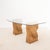 Glass and Bamboo Dining Table, 1970 For Sale - Image 8 of 8