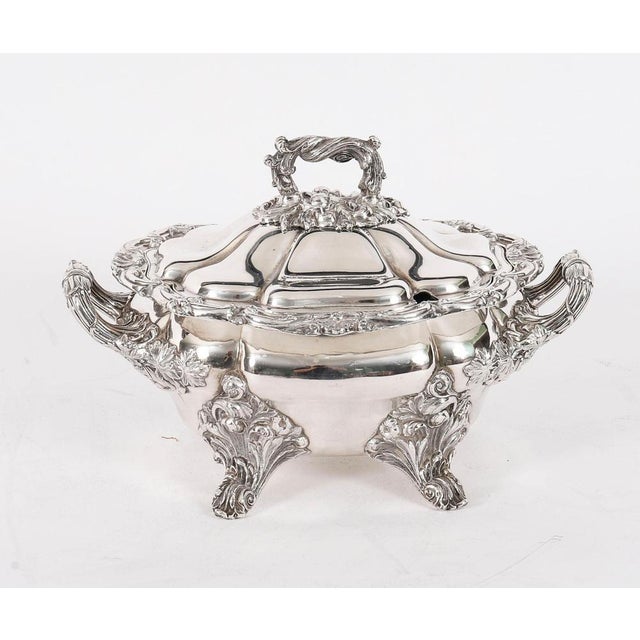Antique Sheffield Oval Lidded Sauce Tureens, 1820, Set of 2 For Sale - Image 11 of 18
