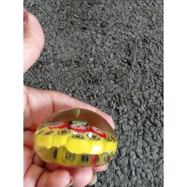 1980s 1980s Murano Style Millefiore Paperweight For Sale - Image 5 of 7