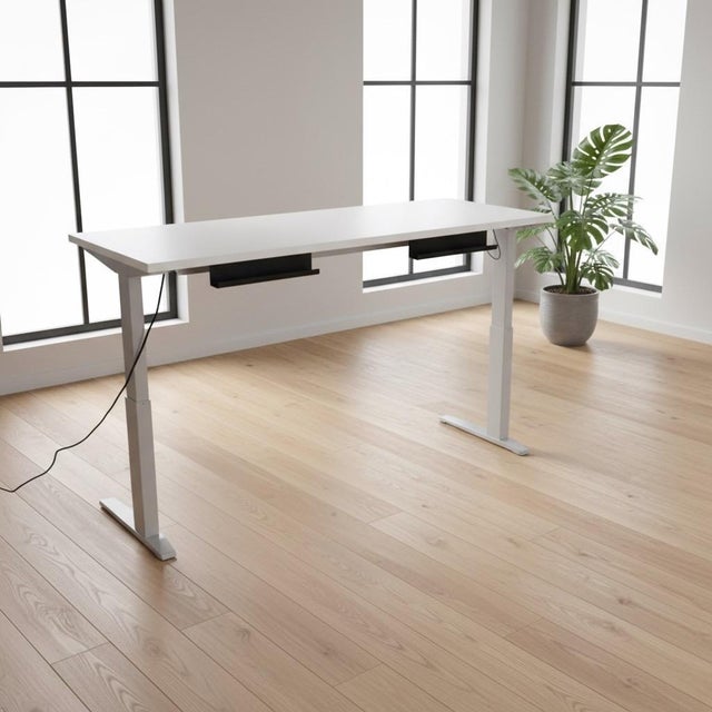 Herman Miller 70 Inch Power Operated Sit to Stand Desk Table For Sale - Image 10 of 18