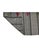 1960s Gray Vintage Turkish Modern Kilim - 6`9″ X 9`8″ For Sale - Image 5 of 6