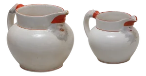 Christmas Tableware from Rörstrand, 1890s, Set of 2
