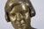 Art Deco Bronze and Marble Bust, Germany, 1920s For Sale - Image 3 of 6