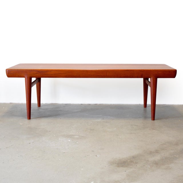 Mid-Century Modern CFC Silkeborg Teak Coffee Table W/ Drawers, Designed by Johannes Andersen For Sale - Image 3 of 18