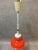 Mid-Century Modern Vintage Orange Glass Pendant, 1960s For Sale - Image 3 of 8