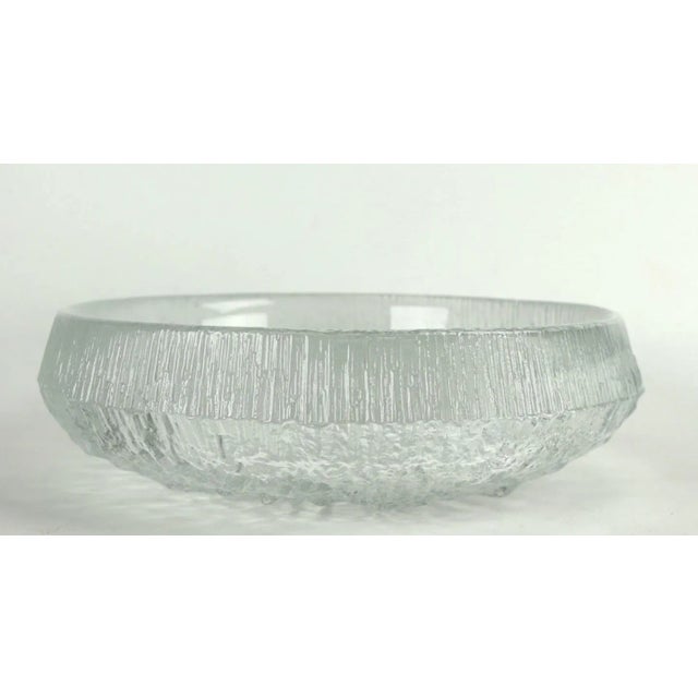 Iittala Tapio Wirkkala for Ittala Lunaria Ice Block Bowl For Sale - Image 4 of 9
