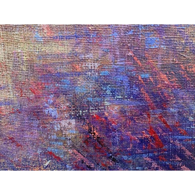 Contemporary Giampaolo Talani "Cathedral Marina" Oil on Board, Seascape With Cathedral Vision, Tuscan Contemporary Art by Italian Master For Sale - Image 3 of 10