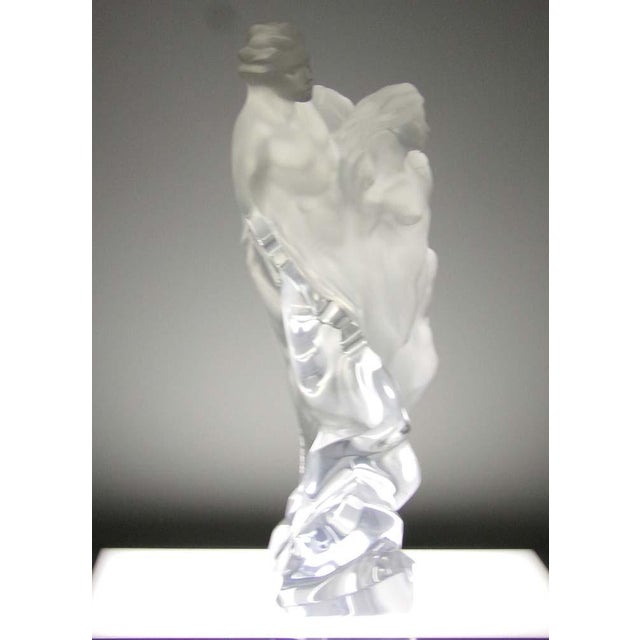 Frederick Hart "Passages"1987 Lucite Acrylic Sculpture Hand Signed For Sale - Image 11 of 13