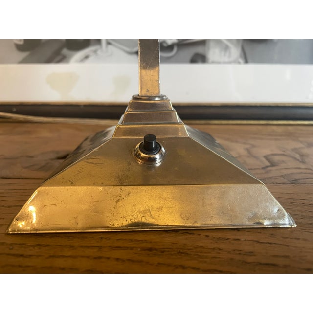 Vintage French Art Deco Table Lamp, 1930 For Sale - Image 4 of 17