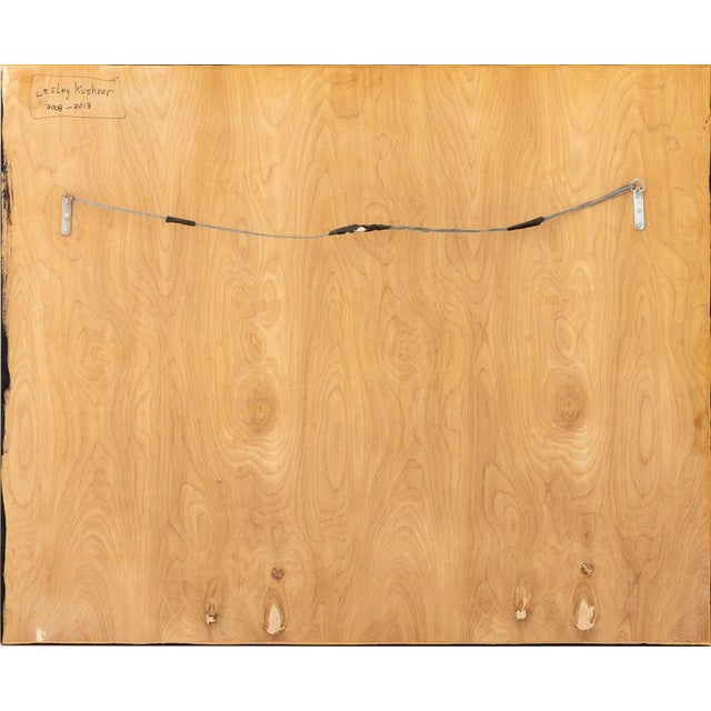 Lesley Kushner Portrait of Young Girl Mixed Media For Sale In New York - Image 6 of 7