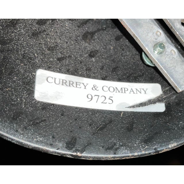 Mid-Century Modern 1960s Mid Century Modern Curry and Company Wrought Iron Chandelier With 9 Lights For Sale - Image 3 of 6