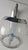 Wall Lamps in Chrome and Shaded Transparent Glass, 1960s, Set of 2 For Sale - Image 15 of 16