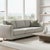 Textile Furley Grey Down Filled 20x20 Pillow For Sale - Image 7 of 10