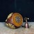Chinese Gilt Bronze Wu Lou Gourd With Bagua Motif - Chinese Feng Shui Object For Sale - Image 3 of 9